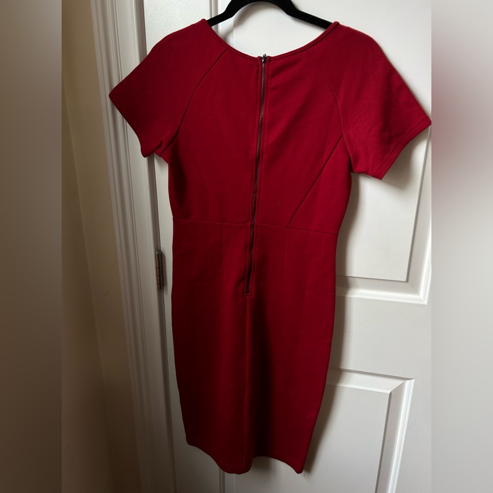 Red Mid length Dress
